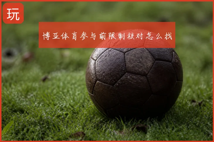 博亚体育参与前限制核对怎么找